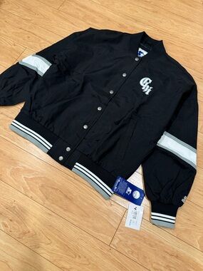Starter Chicago White Sox Women’s Varsity Jacket S Black MLB New With Tags NWT